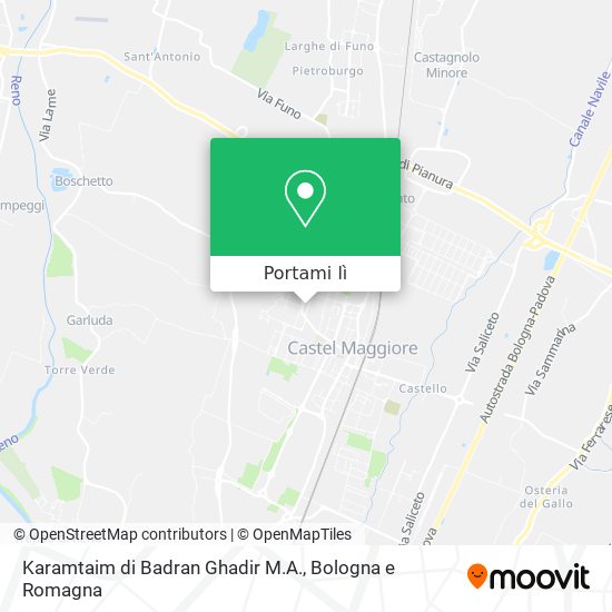 Mappa Karamtaim di Badran Ghadir M.A.
