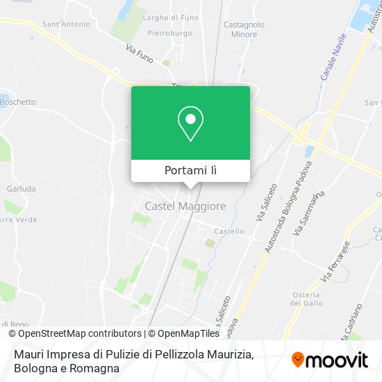 Mappa Mauri Impresa di Pulizie di Pellizzola Maurizia