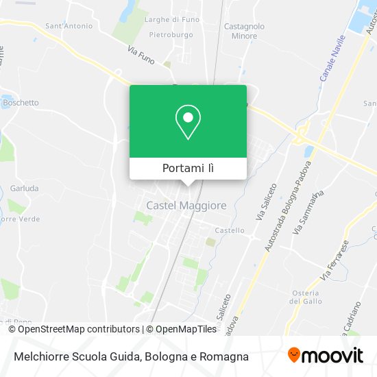 Mappa Melchiorre Scuola Guida