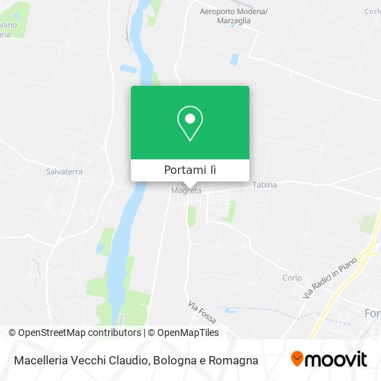 Mappa Macelleria Vecchi Claudio
