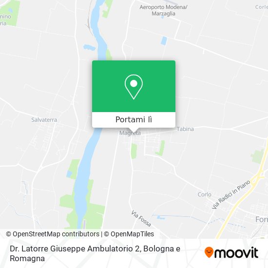 Mappa Dr. Latorre Giuseppe Ambulatorio 2