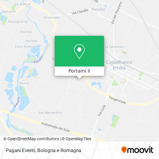 Mappa Pagani Eventi