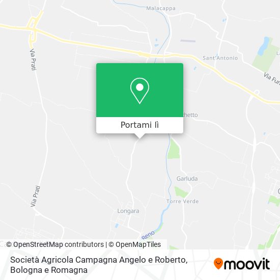 Mappa Società Agricola Campagna Angelo e Roberto