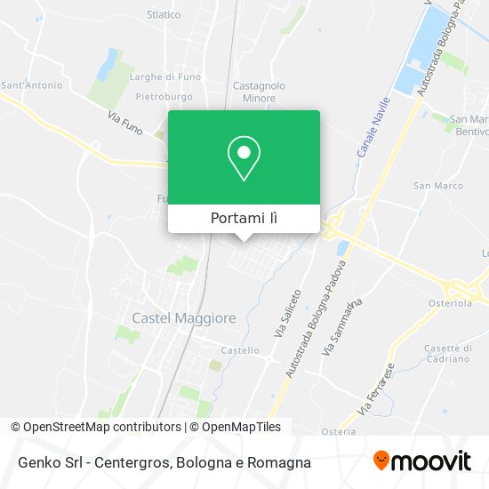 Mappa Genko Srl - Centergros
