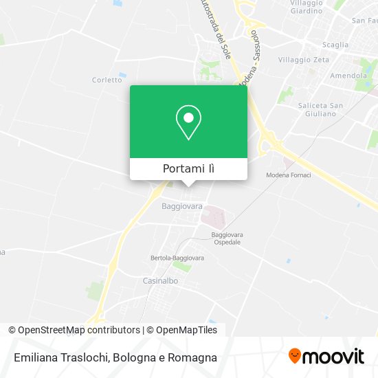 Mappa Emiliana Traslochi