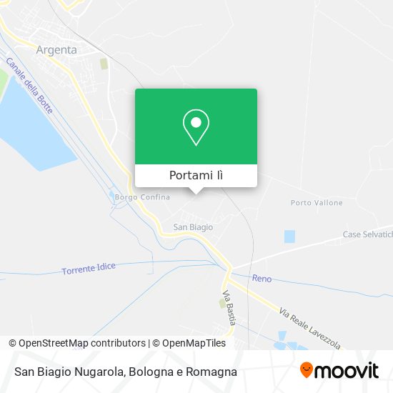 Mappa San Biagio Nugarola