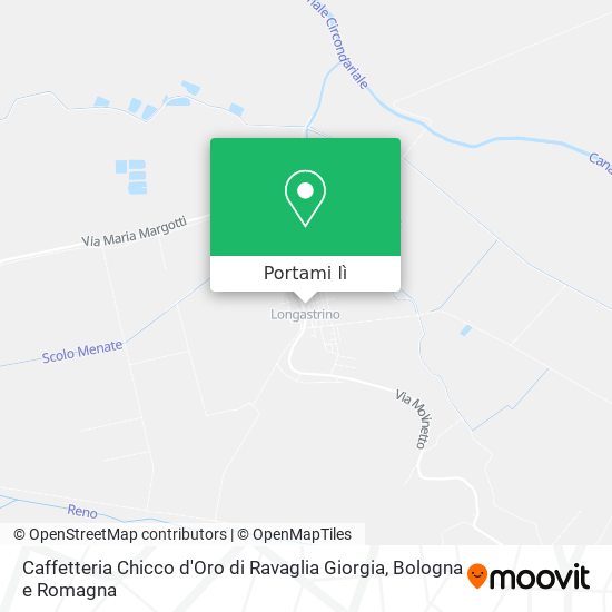 Mappa Caffetteria Chicco d'Oro di Ravaglia Giorgia