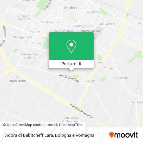 Mappa Adora di Babitcheff Lara