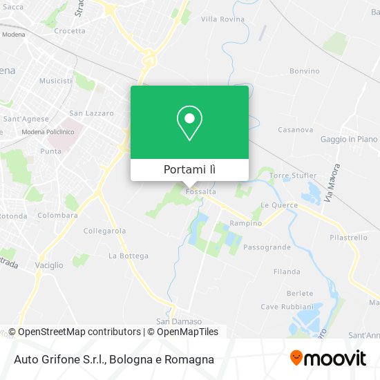 Mappa Auto Grifone S.r.l.