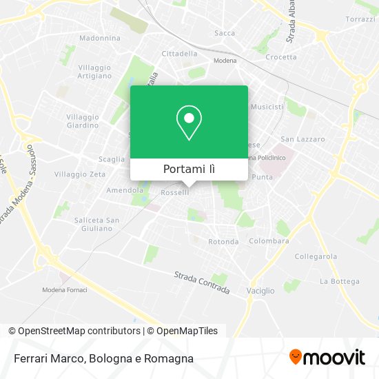Mappa Ferrari Marco