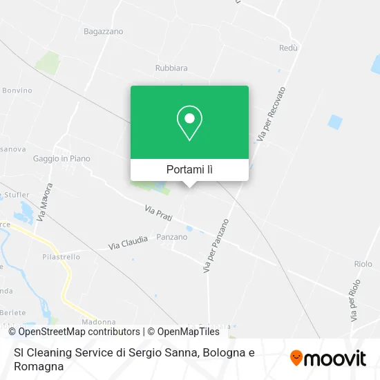 Mappa Sl Cleaning Service di Sergio Sanna