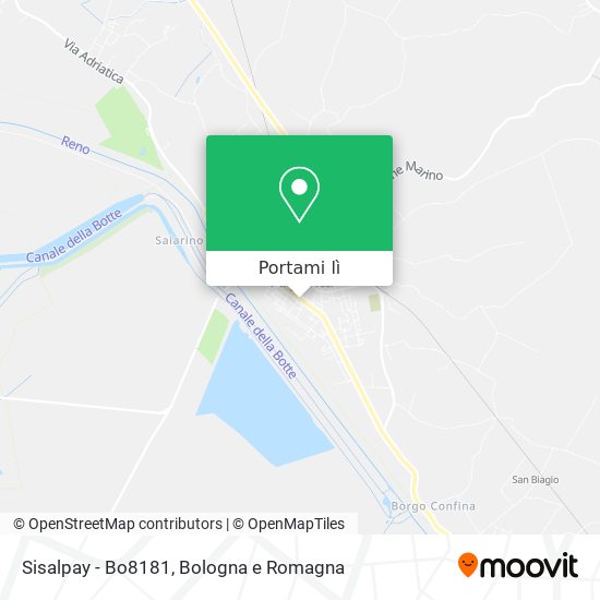 Mappa Sisalpay - Bo8181
