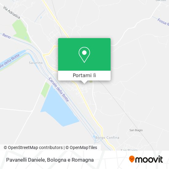 Mappa Pavanelli Daniele