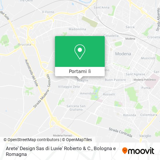 Mappa Arete' Design Sas di Luvie' Roberto & C.