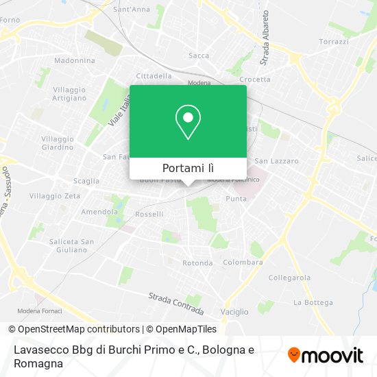 Mappa Lavasecco Bbg di Burchi Primo e C.