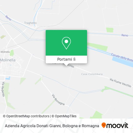 Mappa Azienda Agricola Donati Gianni