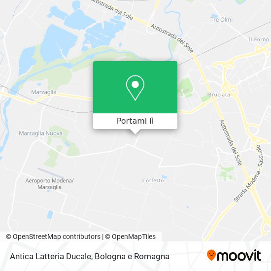 Mappa Antica Latteria Ducale