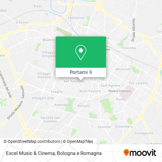 Mappa Excel Music & Cinema