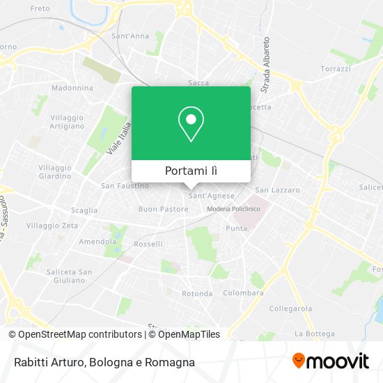 Mappa Rabitti Arturo