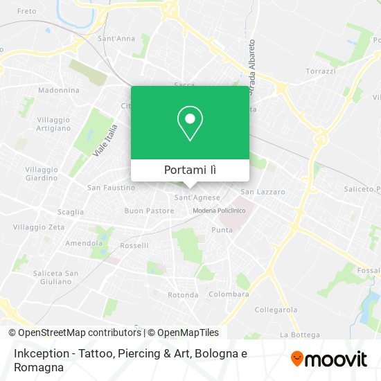 Mappa Inkception - Tattoo, Piercing & Art