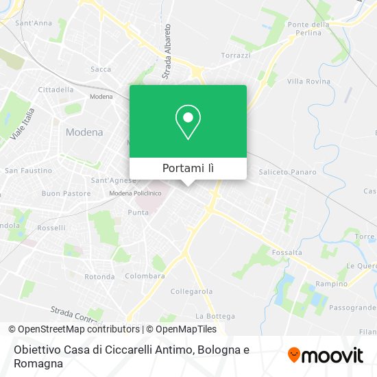 Mappa Obiettivo Casa di Ciccarelli Antimo