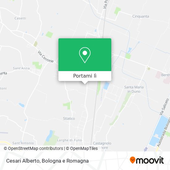 Mappa Cesari Alberto