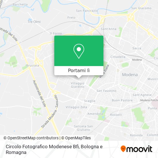 Mappa Circolo Fotografico Modenese Bfi