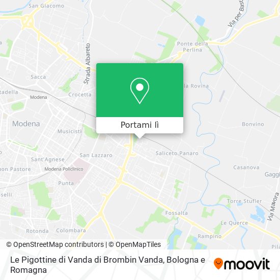 Mappa Le Pigottine di Vanda di Brombin Vanda