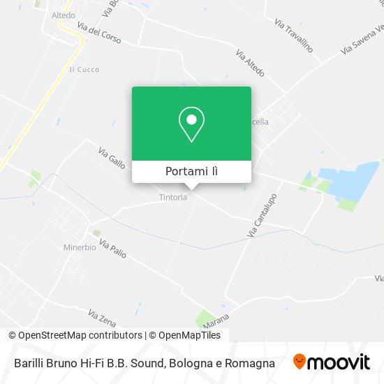 Mappa Barilli Bruno Hi-Fi B.B. Sound