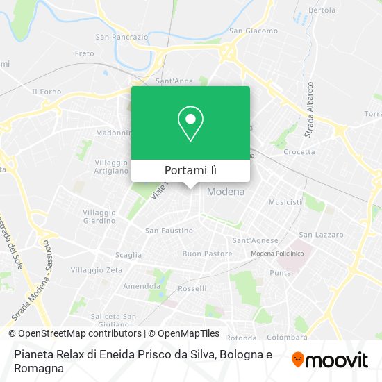 Mappa Pianeta Relax di Eneida Prisco da Silva