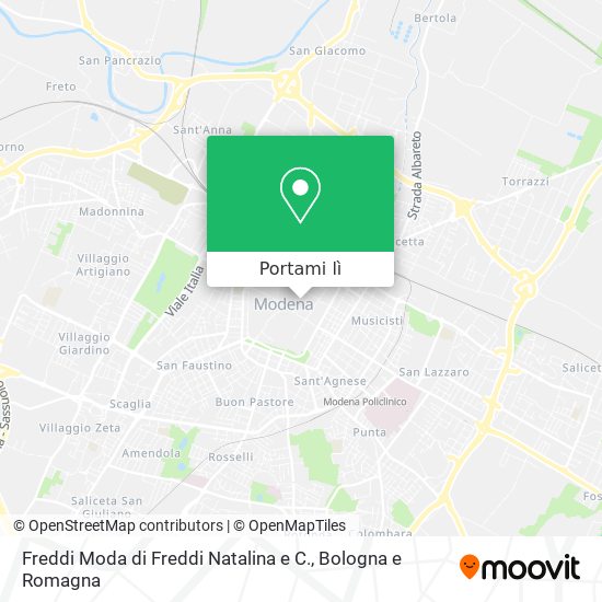 Mappa Freddi Moda di Freddi Natalina e C.