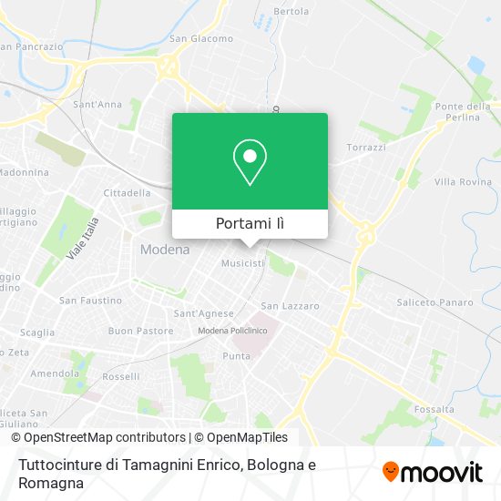 Mappa Tuttocinture di Tamagnini Enrico