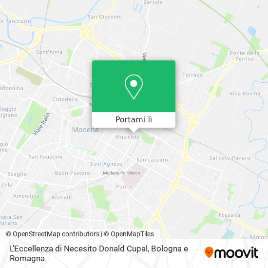 Mappa L'Eccellenza di Necesito Donald Cupal