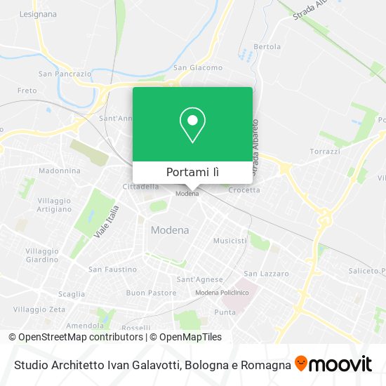 Mappa Studio Architetto Ivan Galavotti