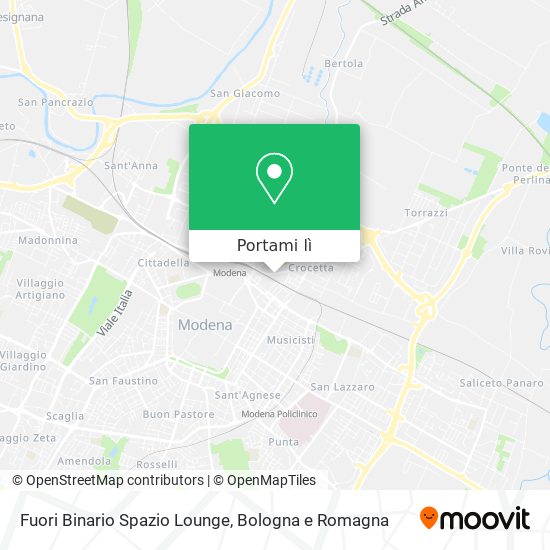 Mappa Fuori Binario Spazio Lounge