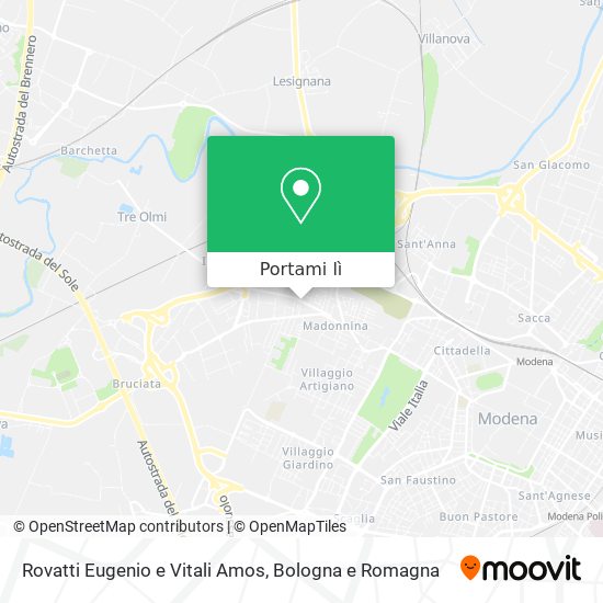 Mappa Rovatti Eugenio e Vitali Amos