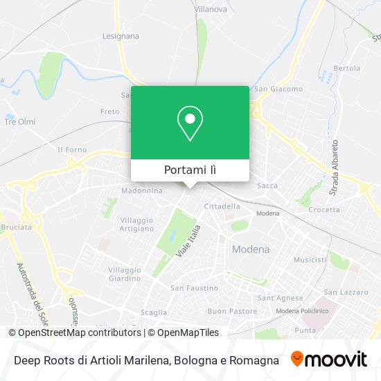 Mappa Deep Roots di Artioli Marilena