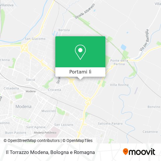 Mappa Il Torrazzo Modena