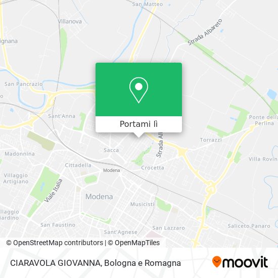 Mappa CIARAVOLA GIOVANNA