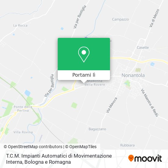 Mappa T.C.M. Impianti Automatici di Movimentazione Interna