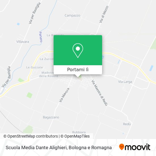 Mappa Scuola Media Dante Alighieri