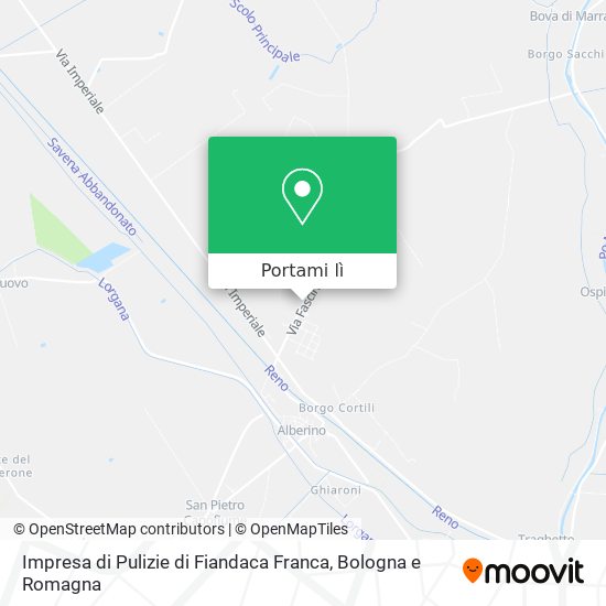 Mappa Impresa di Pulizie di Fiandaca Franca