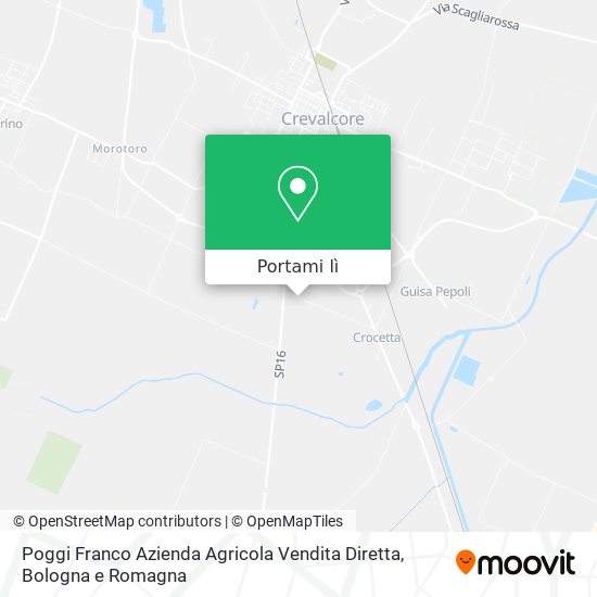 Mappa Poggi Franco Azienda Agricola Vendita Diretta