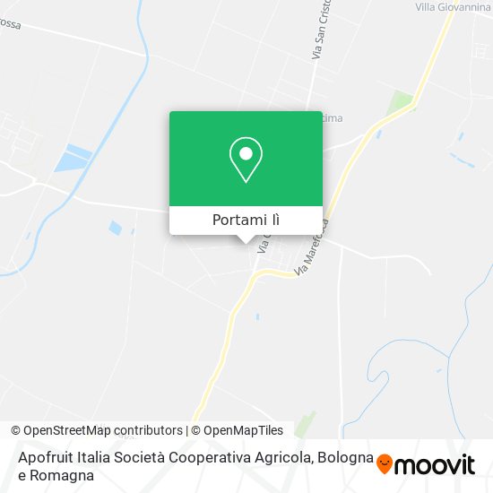 Mappa Apofruit Italia Società Cooperativa Agricola