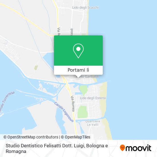 Mappa Studio Dentistico Felisatti Dott. Luigi
