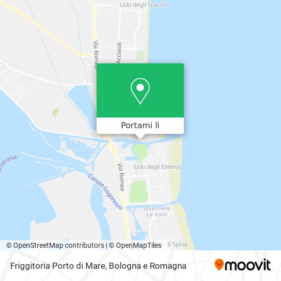Mappa Friggitoria Porto di Mare