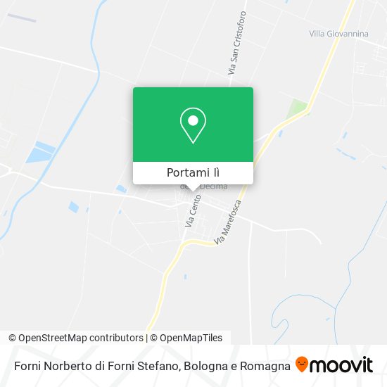 Mappa Forni Norberto di Forni Stefano