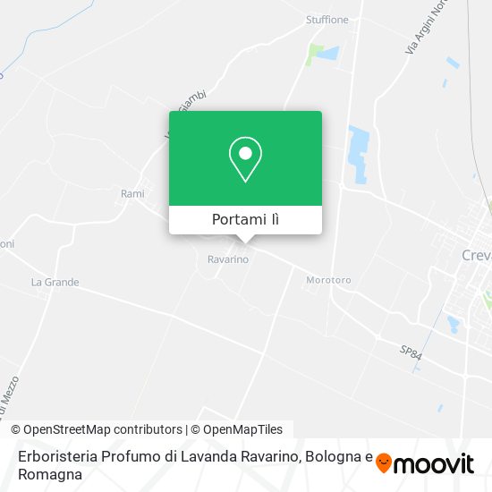 Mappa Erboristeria Profumo di Lavanda Ravarino