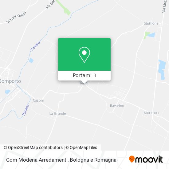 Mappa Com Modena Arredamenti