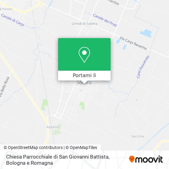 Mappa Chiesa Parrocchiale di San Giovanni Battista